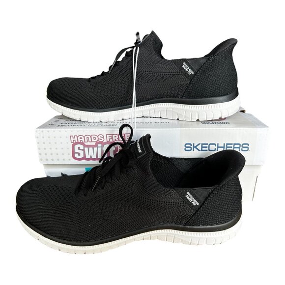 Skechers Women's Virtue Swift Fit Hands Free Shoe Black Size 10 - Picture 7 of 8